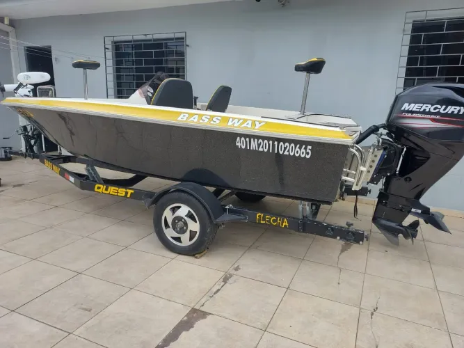 Quest Bass 15 Mercury 60hp 4t