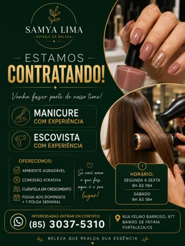 ESTAMOS CONTRATANDO 