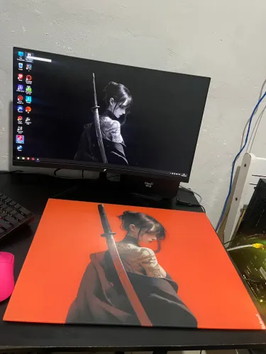 Vendo MousePad De Vidro Personalizado Dubrenx 40x50 