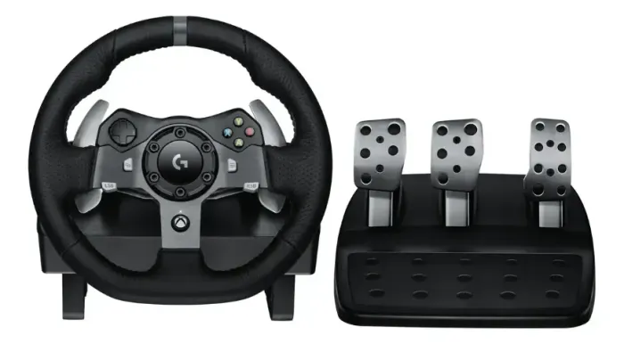 Volante Gamer Logitech G920 Driving Force Xbox e PC Preto (sem caixa)