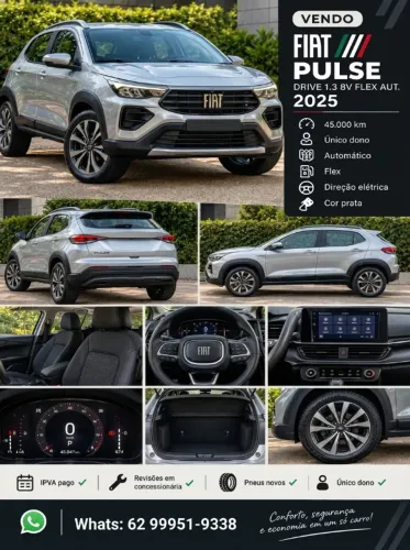 Fiat Pulse Drive 1.3 8V Flex Aut. 2025