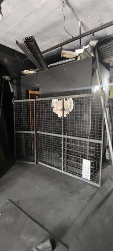Grade de tela aramada