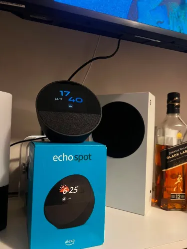 Alexa Echo Spot ( Menor preço)