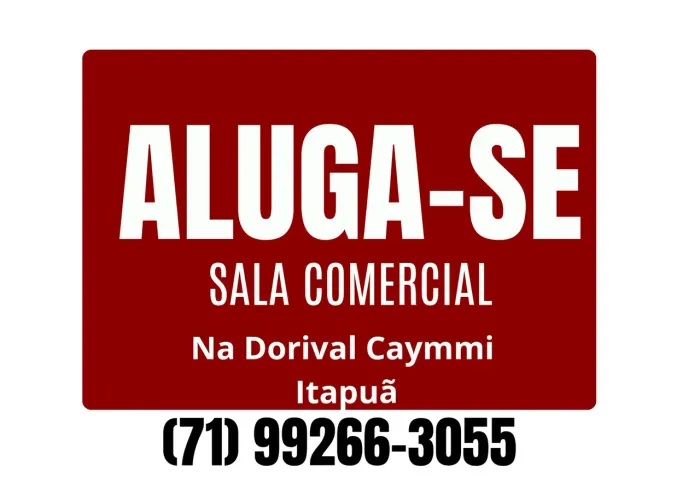 Aluga-se Sala Comercial