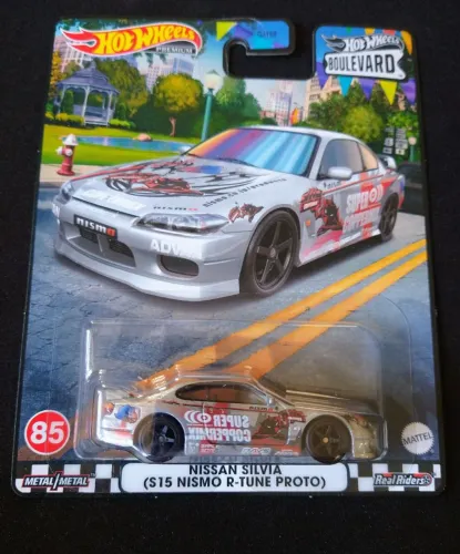 Hot Wheels Premium Boulevard - Nissan Silvia S15 Nismo R-Tune Proto
