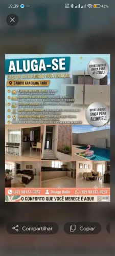 Casa 4 quartos com piscina