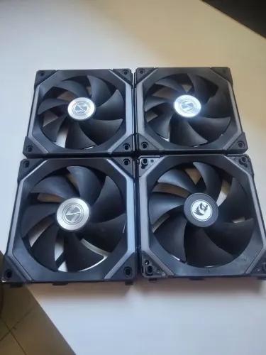 4 fans lian li uni fan 120 - leia o anuncio