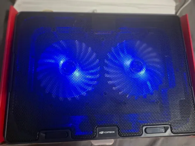 Base p/ Notebook 15,6 C3Tech NBC-50 c/ 2 Coolers (Revisada)