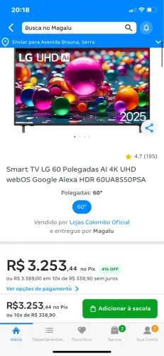 TV LG 60