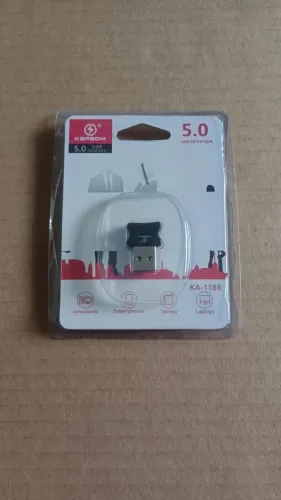 Receptor USB Bluetooth 5.0 KAPBOM KA-1188 - Novo