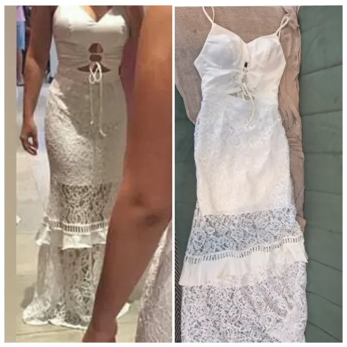 Vestido de noiva civil pré wedding novo