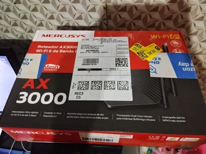 Roteador Mercusys / AX 3000