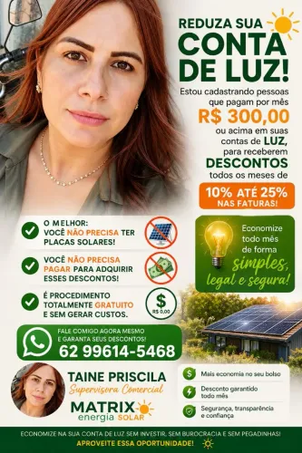 Economize nas suas Contas de Luz