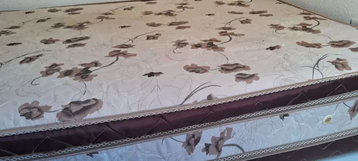 Cama box casal ortopédica