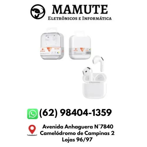 Fone de Ouvido Bluetooth TWS Peining Deep Bass Sem Borrachinha - PEI-P3302