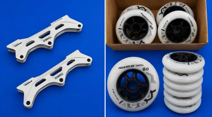 R6 Rodas novas 100 mm Base usada 125