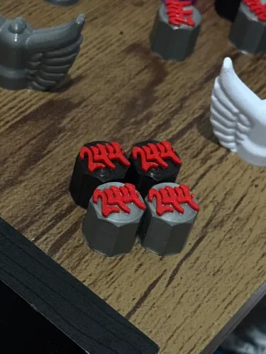 Tampas para bico dos pneus personalizadas 3D