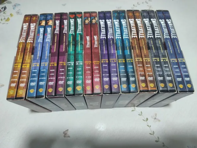 Coleção dvd Smallville - 10 Temporadas completas