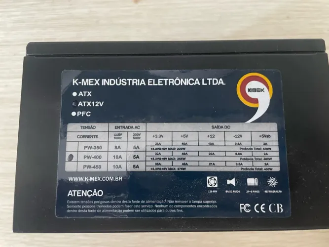 Fonte PC - 25 reais