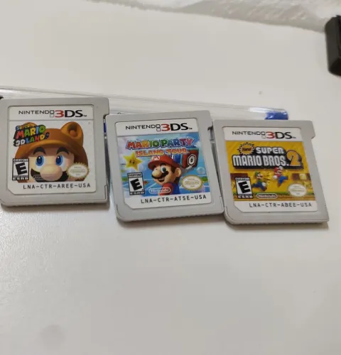 3 jogos de Nintendo 3ds