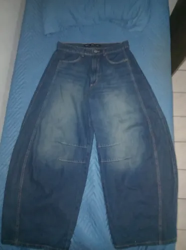 calça barrel renner original tam 44