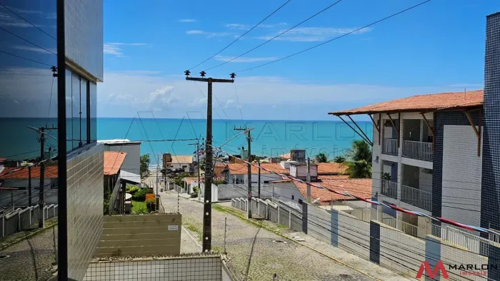Apartamento Praia Flat, no Coração de Pirangi, linda visão para o mar, 2/4, sendo 1 suíte,