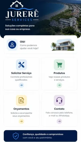 Montagem e desmontagem de móveis, reparos, manutenção