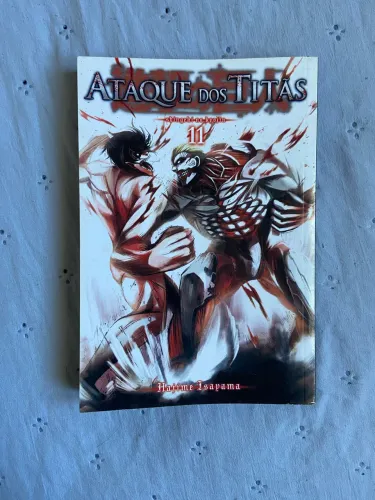 Mangá Volume 11 Ataque dos Titãs: Shingeki no kyojin