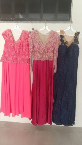 Vestido festa lote ou unidade venda só ZAP *90