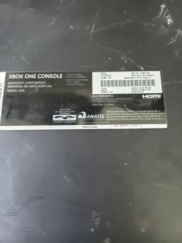 Xbox one console para quem conserta. 
