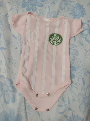Body/roupinha do Palmeiras bebê 