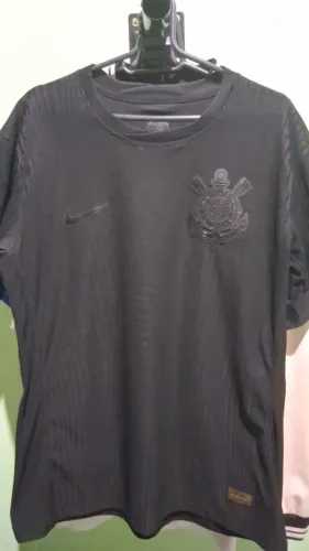 Camisa Corinthians All Black jogador.