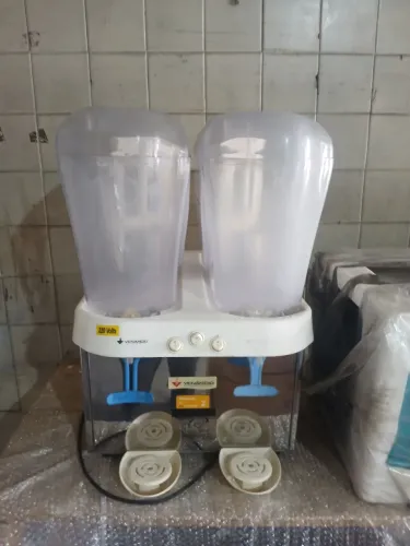 Refresqueira 2sabores 16litros cada cuba revisada cl garantia