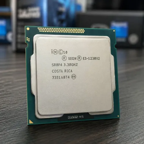 PROCESSADOR XEON E3-1230 V2 3.30GHz - EQUIVALENTE AO i7 3ª