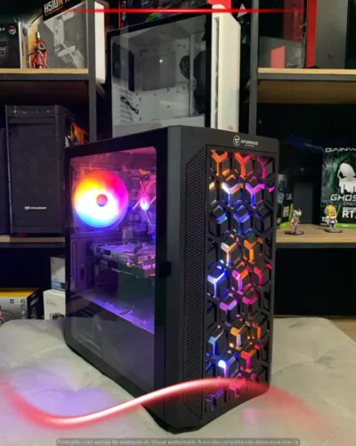 PC Gamer i3 8100, 16gb Ram, 128gb Ssd+500gb Hd, Gtx 1650 4gb, Gabinete Xfurious