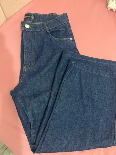 Calça Jeans Wide Leg,n40