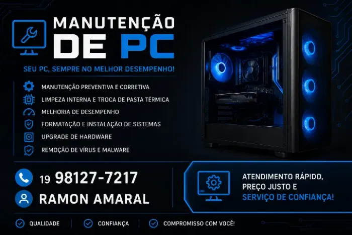 manutenção pc
