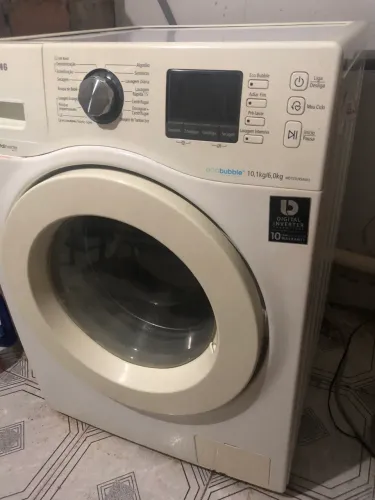 Lava e Seca Samsung EcoBubble 10,1kg - Para REVISÃO ou TÉCNICO