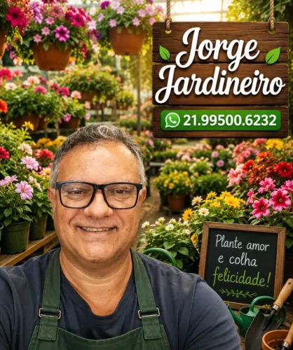 Jardineiro agenda aberta para serviços
