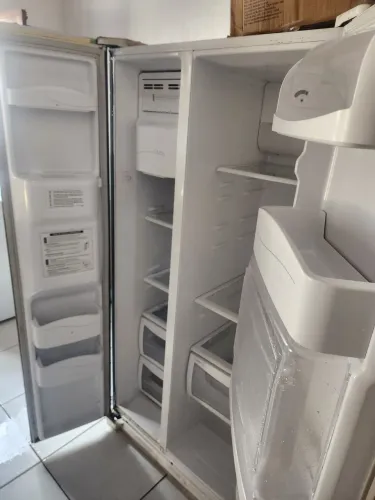 Geladeira duplex duas portas 600l eletrolux