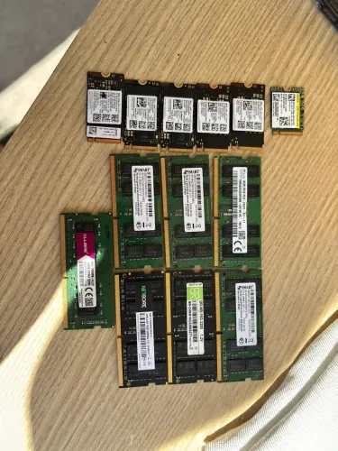 Lote NVME m2 + ddr4 16GB