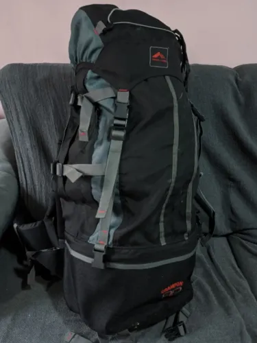 mochila trilhas e rumos 92L trekking montanha viagem acampamento camping pesca mochilão