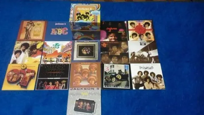 Kit cd Jackson five e Box importados