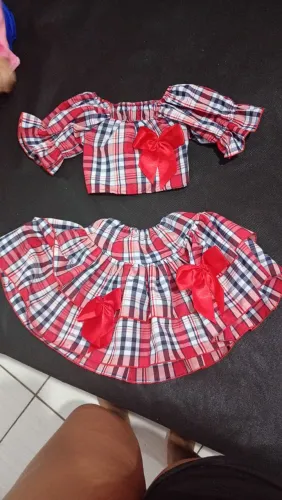 conjunto de festa junina