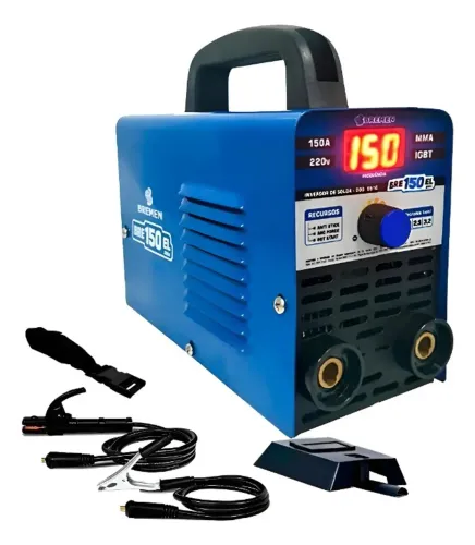 INVERSOR SOLDA MMA 150A 220V MINI BREMEN 9516