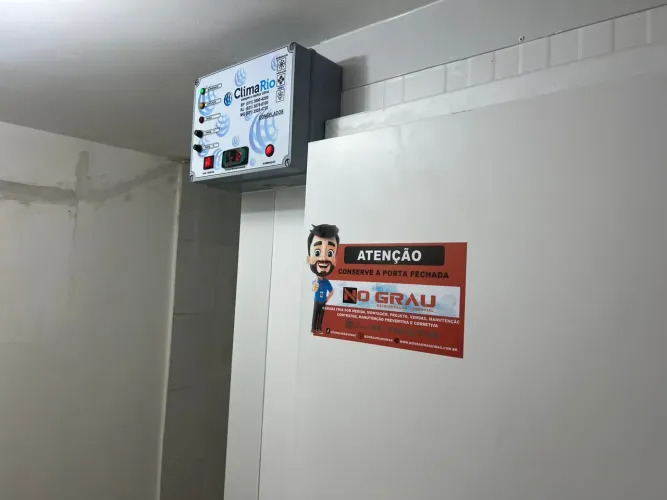 camara fria congelados ou resfriados