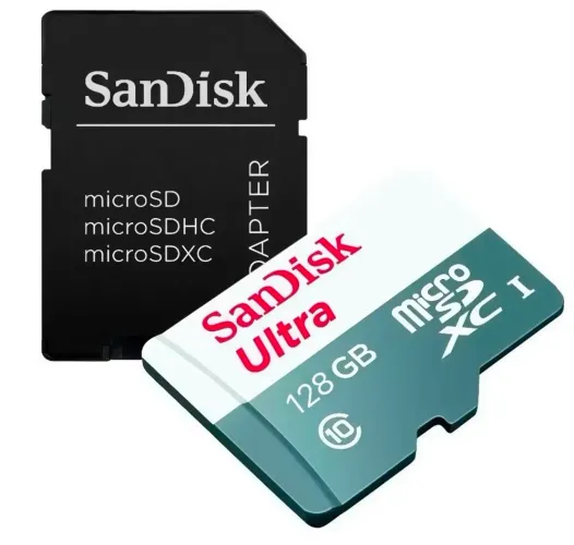 2 Cartões de memória 128gb SanDisk
