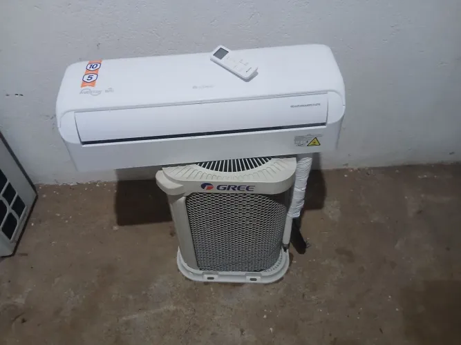 Central inverter 9mil btus entrego instalada