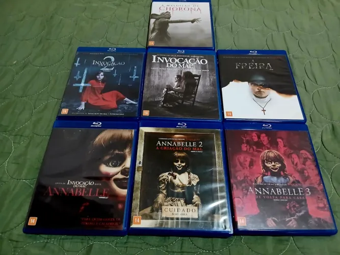 Coleção Bluray Invocação Do Mal