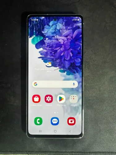 Samsung Galaxy S20 FE 4G 128GB - Branco - Tela Impecável de 120hz 